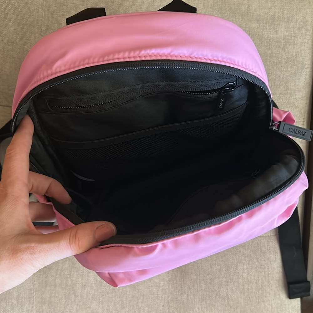 Calpak Pink Mini Backpack - Picture 2 of 3